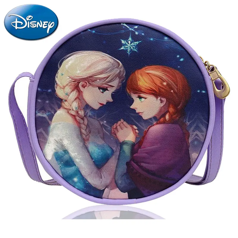 

Frozen Children's Bag Disney Princess Girl Bag Children's Bag For Kindergarten Cute Mini Backpack Elsa Small Round Bag