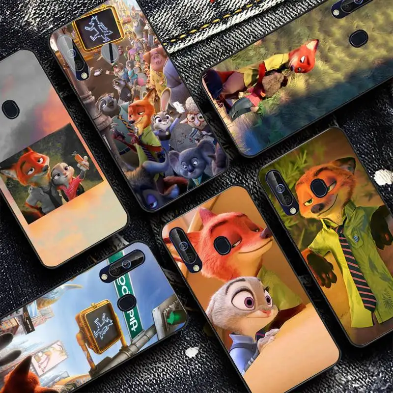

Disney Zootopia Phone Case for Samsung A51 01 50 71 21S 70 31 40 30 10 20 S E 11 91 A7 A8 2018