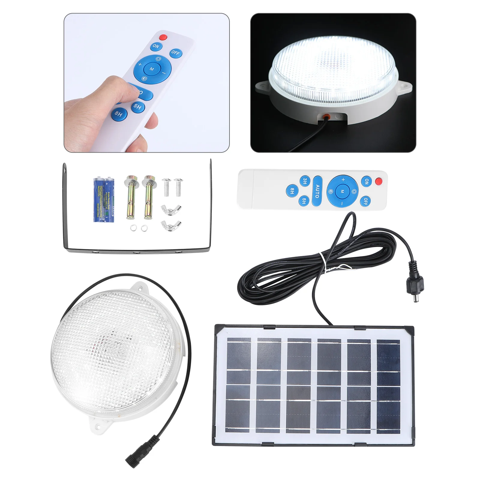 

1 Set Solar Lights Bedroom Ceiling Lights Solar Panel Lights Solar Powered Lamp Led Ceiling Lights Ceiling
