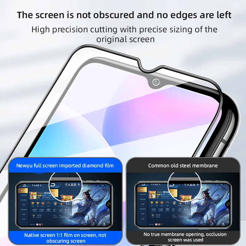 Фото 9D полное закаленное стекло для Xiaomi Redmi Note 7 8 8T 9 10 11 12 13 Защитная пленка для экрана Redmi 7 8 8A 9 9A 9C 10C 10A 12C 13C 14C №2
