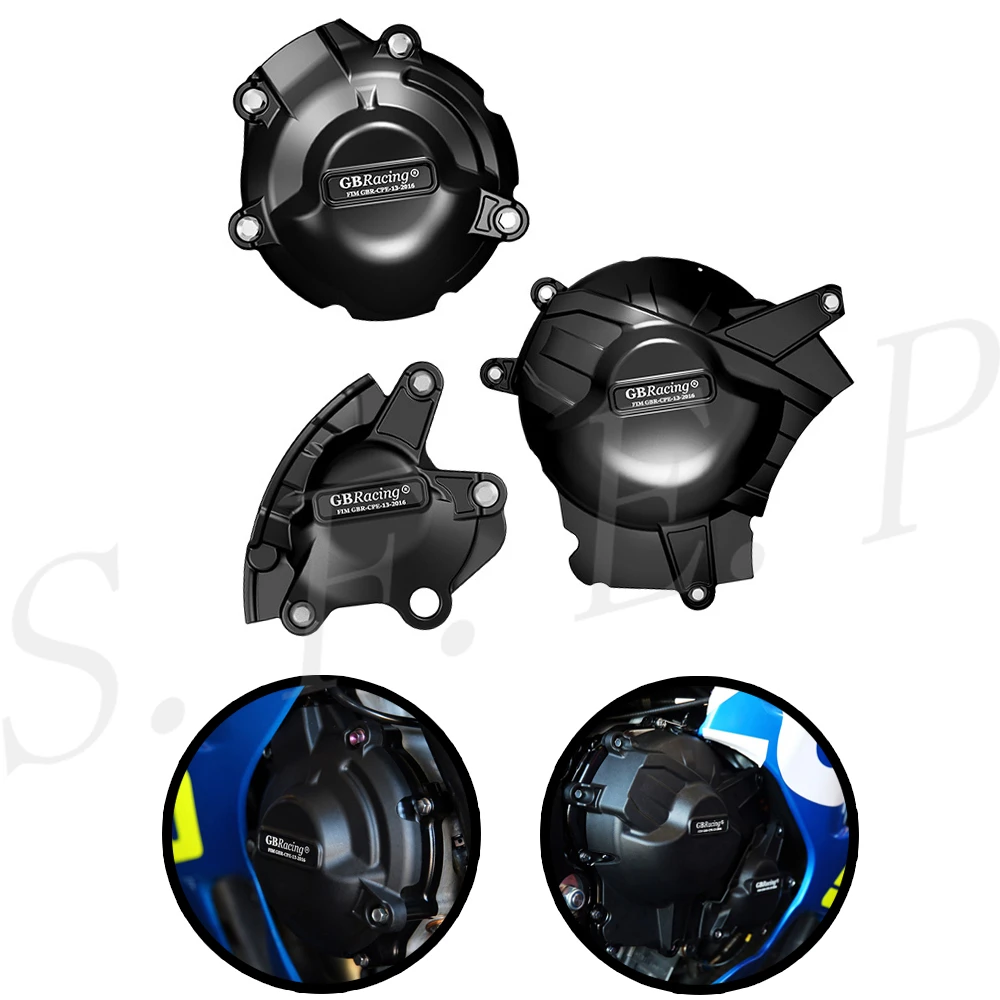

Защитная крышка мотоциклетного двигателя, чехол GB Racing для Suzuki GSX-R1000 GSXR1000 L7-L9 2017-2021, защитные крышки двигателя
