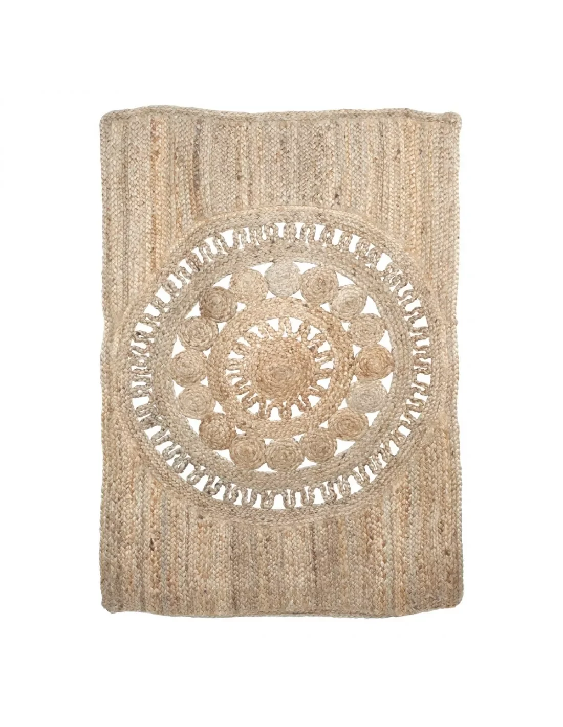 

Braided jute rug