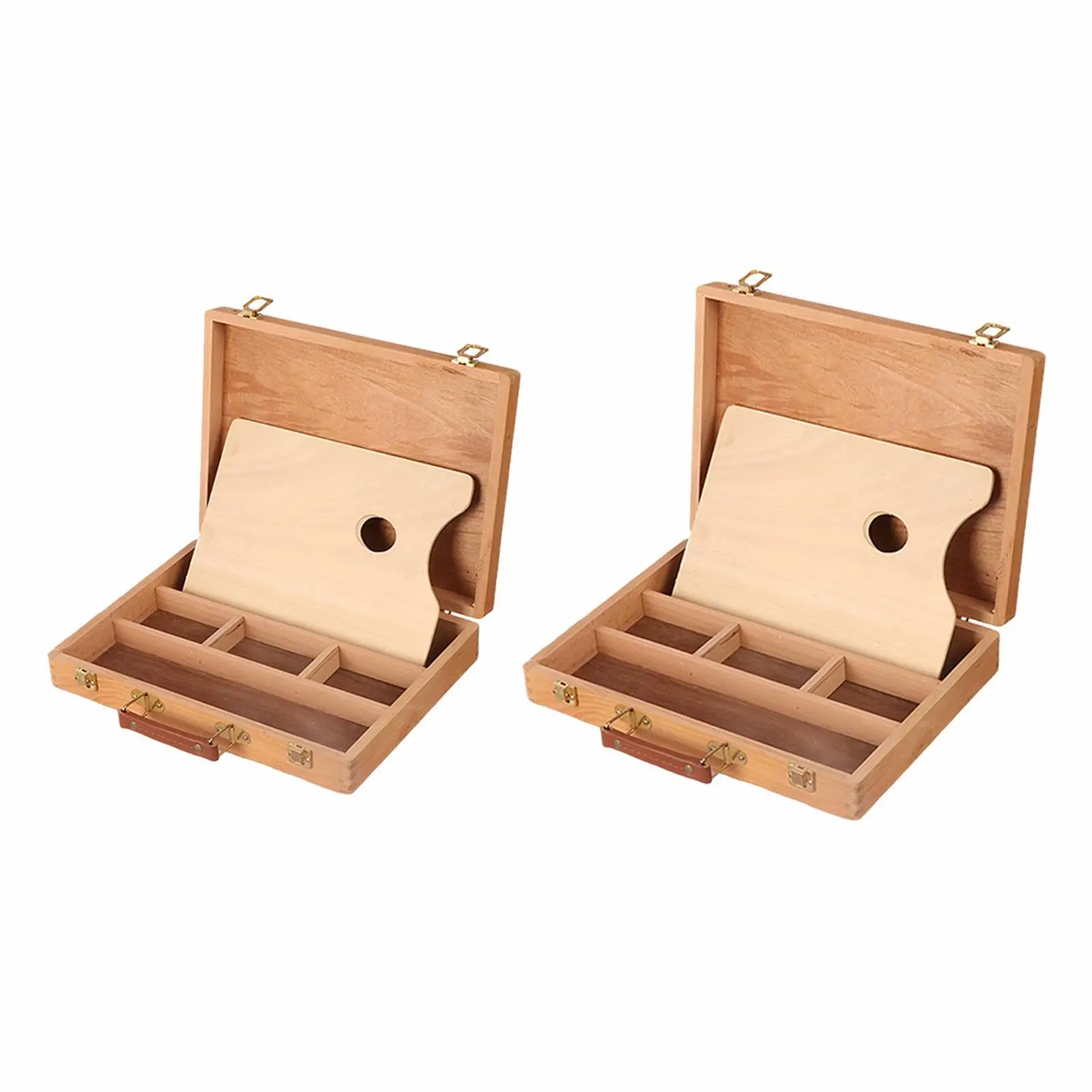 Коробка для художников деревянный контейнер органайзер художественных