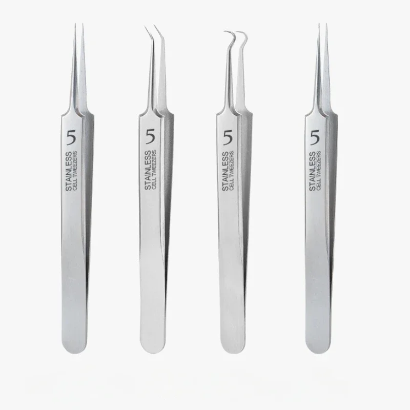 

Новинка 2023, ультратонкий Пинцет № 5 для удаления черных точек, специальный инструмент для соскабливания и закрытия салона красоты, инструмент с иглой для удаления акне