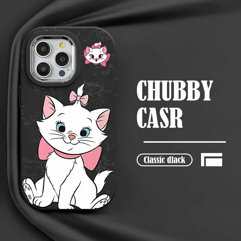 чехол для телефона Apple iPhone 15 14 Pro funda 11 Max 12 Plus 13pro max 15plus 11pro coque Cover Disney Marie Cat Aristocats