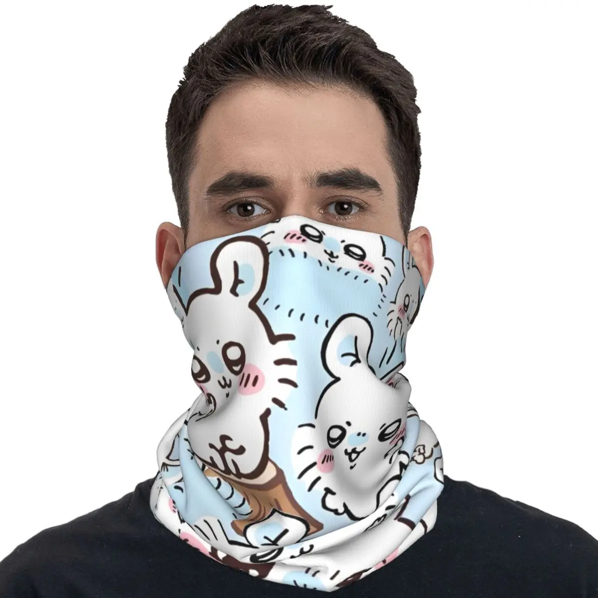 Спортивная Балаклава на открытом воздухе милая велосипедная маска Chiikawa грелка