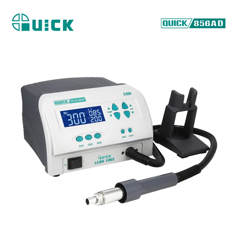 Удаление припоя SMD обновление воздуходувка quick 861dw горячий продавец быстро 856AD