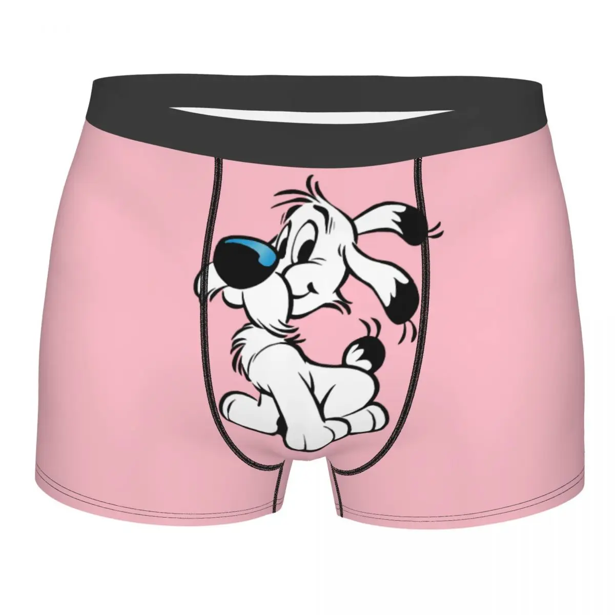 Нижнее белье Астерикс и Обеликс Dogmatix на заказ мужские шорты-боксеры с забавным