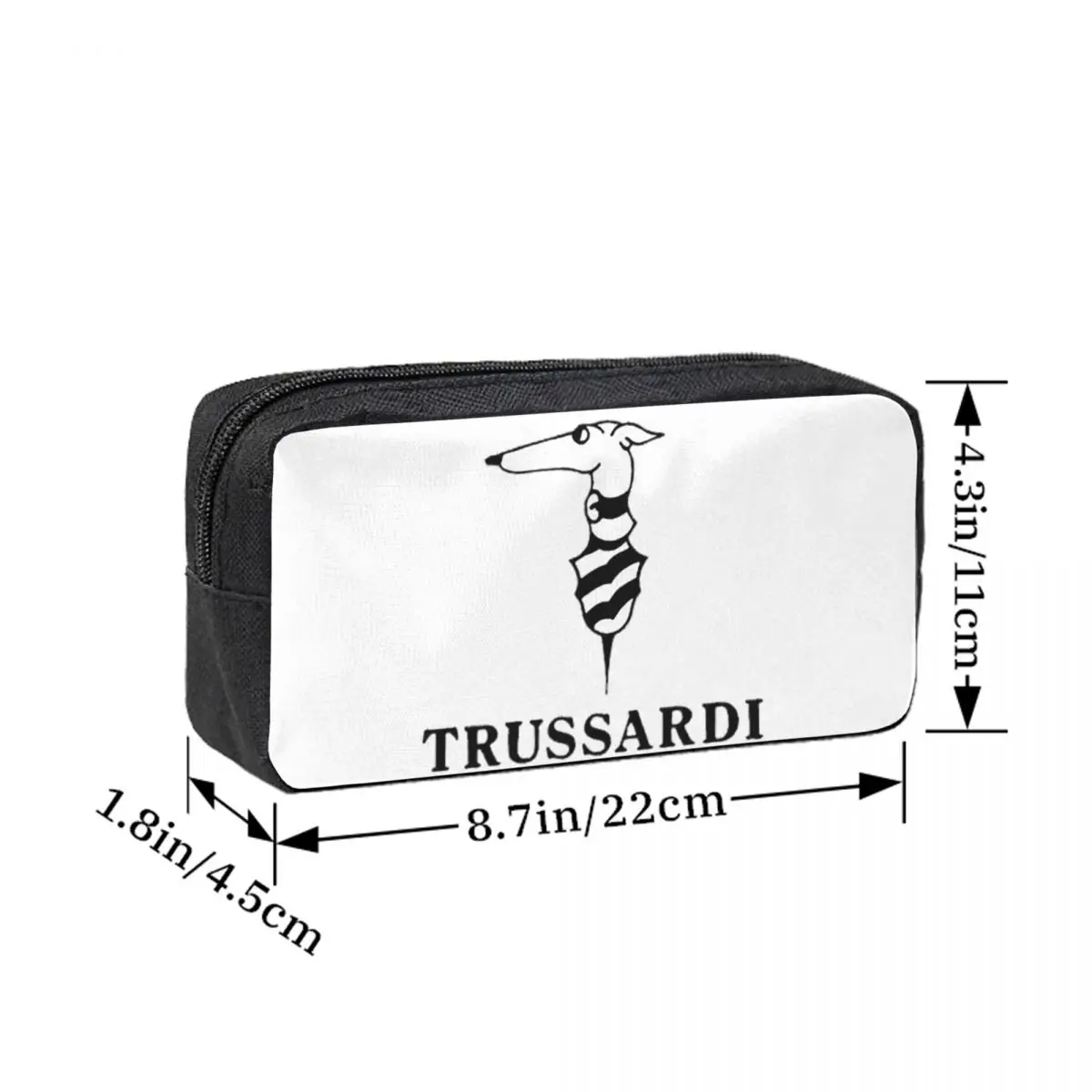 Фото Пеналы с логотипом Trussardis для студентов, подарочные пеналы-коробки, большая сумка для хранения карандашей, пенал-органайзер, держатель для ручек №3