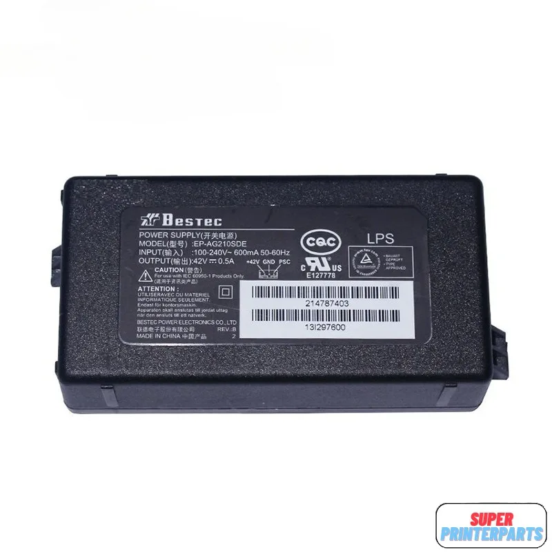 Фото Адаптер питания/зарядное устройство для принтеров Epson L110 L120 L210 L220 L300 L310 L350 L355 L360 L365 L455 L555 L565 L130 L100 L132 №2