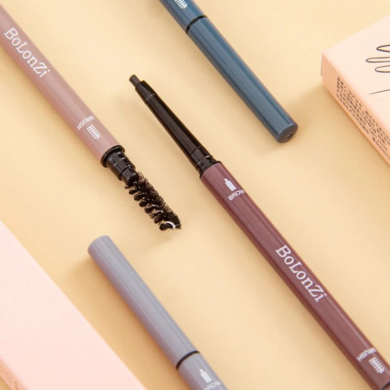 

5 Colors Eyebrow Pencil Brown Eyebrows Pen Ultra Fine Eyebrow Dye Long Lasting Eye Makeup Brows Brush
