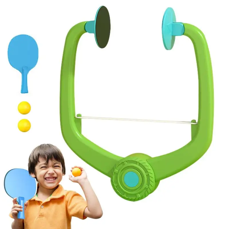 

Suspended Ball Trainer 2 Racket & 3 Practice Ball Table Tennis Self Training Set Table Tennis Trainer Without Need For Table