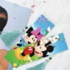 2PCS Disney Mickey Mouse DIY Diamond Bookmark Special Shaped Diamond Embroidery Painting Leather Tassel Book Marks ArtCraft Gift 2