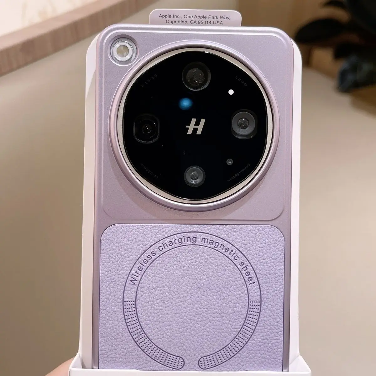Фото Чехол для OPPO Find X9 Ultra Pro, роскошный, с магнитной застежкой, ультратонкий, с текстурой личи, приятный на ощупь, бампер-футляр для OPPO Find X9 Pro №1