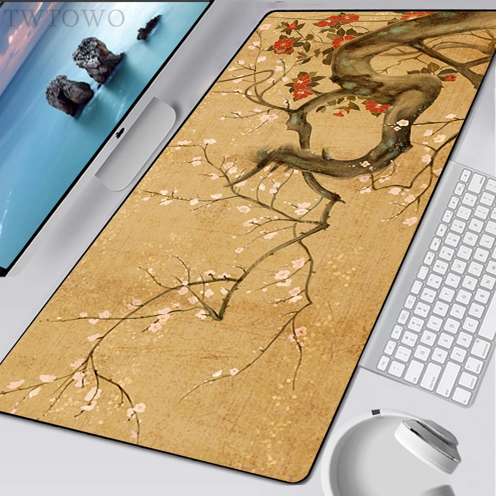 

Коврик для мыши, большой игровой коврик для мыши на заказ, коврики для мыши для дома и компьютера, настольные коврики для японского искусств...