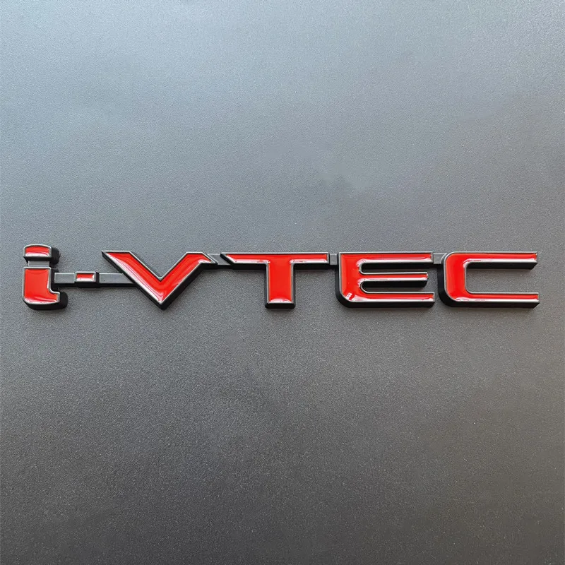 3D металлические буквы I VTEC для автомобилей Honda City, Civic, Accord, Jazz, CRV, наклейка на багажник, эмблема I VTEC, логотип IVTEC, аксессуары (art.: 3920da17ddc34) - 3920da17ddc34