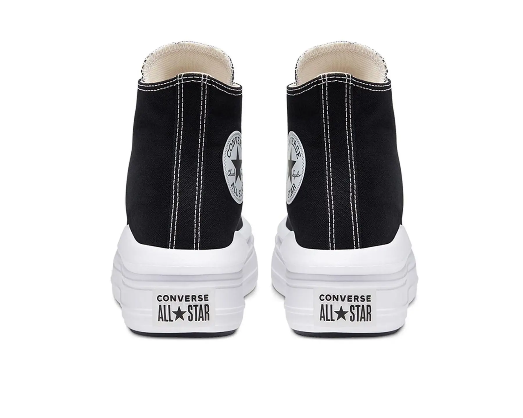 Original Converse women's Sports Shoes Casual Sneakers Sports Casual Walking Shoes Light and Durable Ctas Move Hi