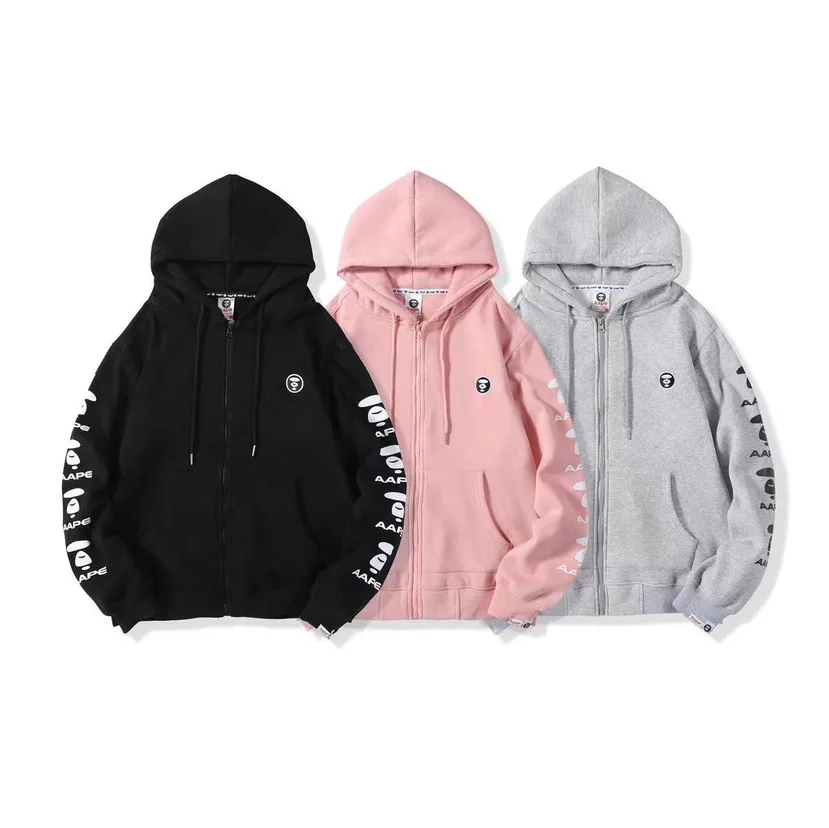

Couple Coat Men and Women Hooded Sweater Jacket Coat Women