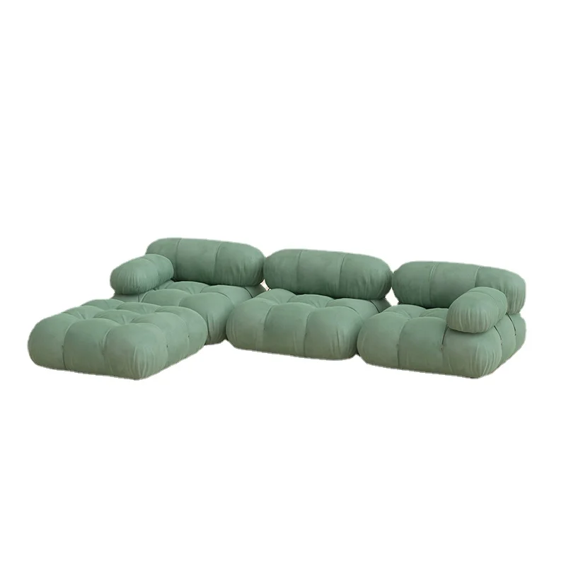 

YY Simple Living Room Small Apartment Silent Cream Style Module Mario Sofa