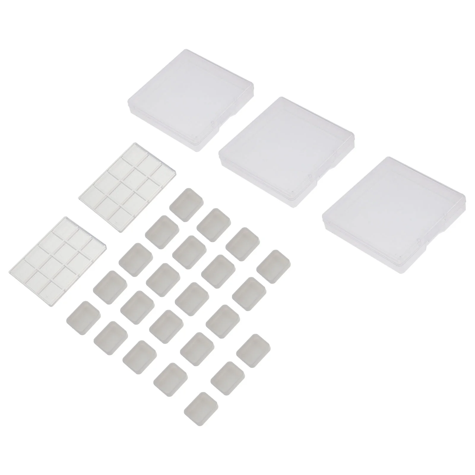 

Mixing Painting Color Tray Pan Watercolor Paintempty Pot Potsacrylic Box