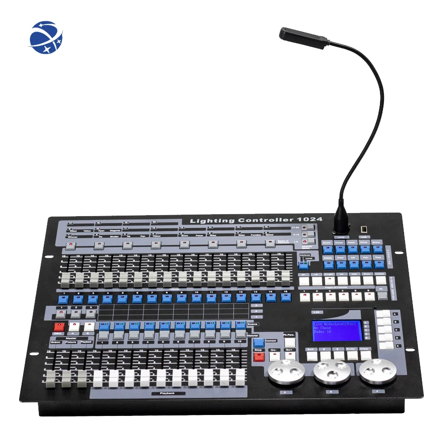 1024 DMX контроллер с летающей коробкой Dj консоль dmx512 Профессиональный луч