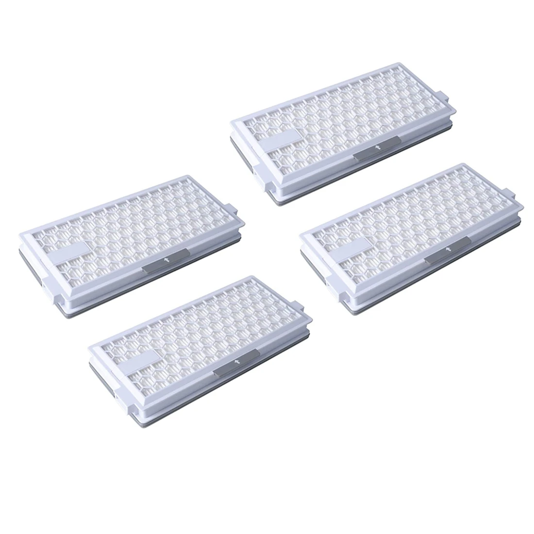 

4 Pack HEPA Filters for Miele AirClean SF-HA 50 Filters Models S4,S5,S6,S8,S8000,S6000,S5000,S4000,Complete C1& C2 &C3