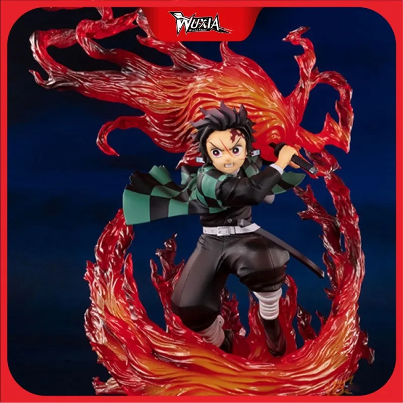 

Demon Slayer Anime Peripheral 25cm PVC Figure Ornament FiguartZero Kamado Tanjirou God of fire Collection Model Toy for Boy Gift