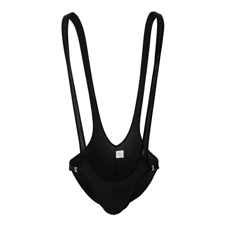 YUFEIDA Mens Sexy Strap Underwear Bodysuits Male Thong Mankini Leotard Thongs Stage Perform Bondage Lingerie Bodysuit Undershirt