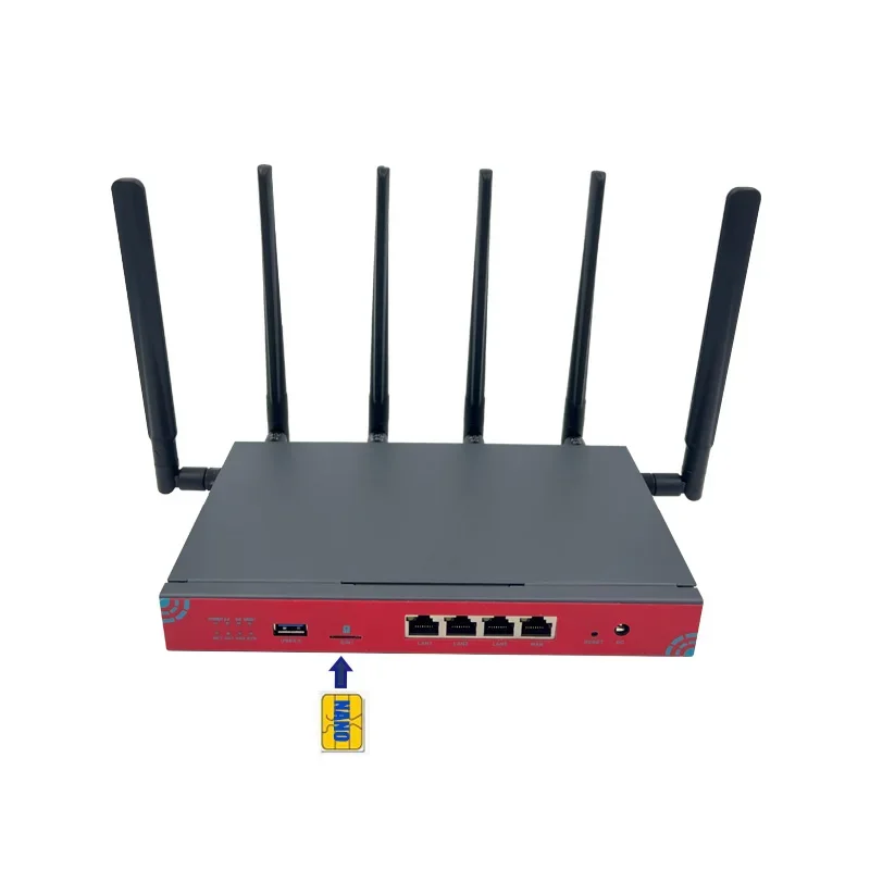 Маршрутизатор с Quectel для модема RM530n-gl поддержкой модуля Dual Sim M.2