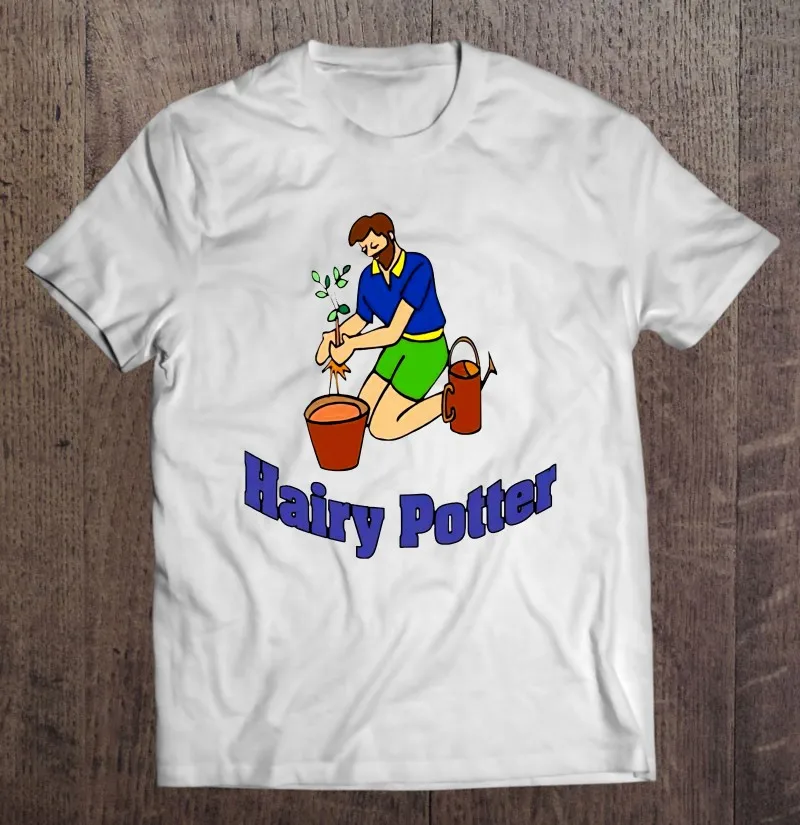 

Забавная футболка для мужчин с изображением водорослей Поттера, садового сада, аниме футболка оверсайз для женщин, Мужская одежда, мужские ...