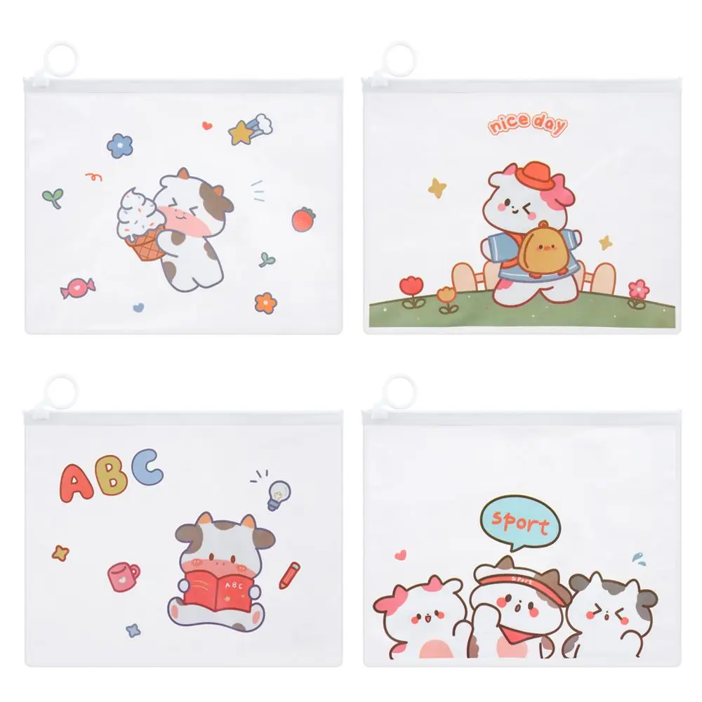 

School Supplies File Waterproof Finger Ring Cartoon Large Student Pencil