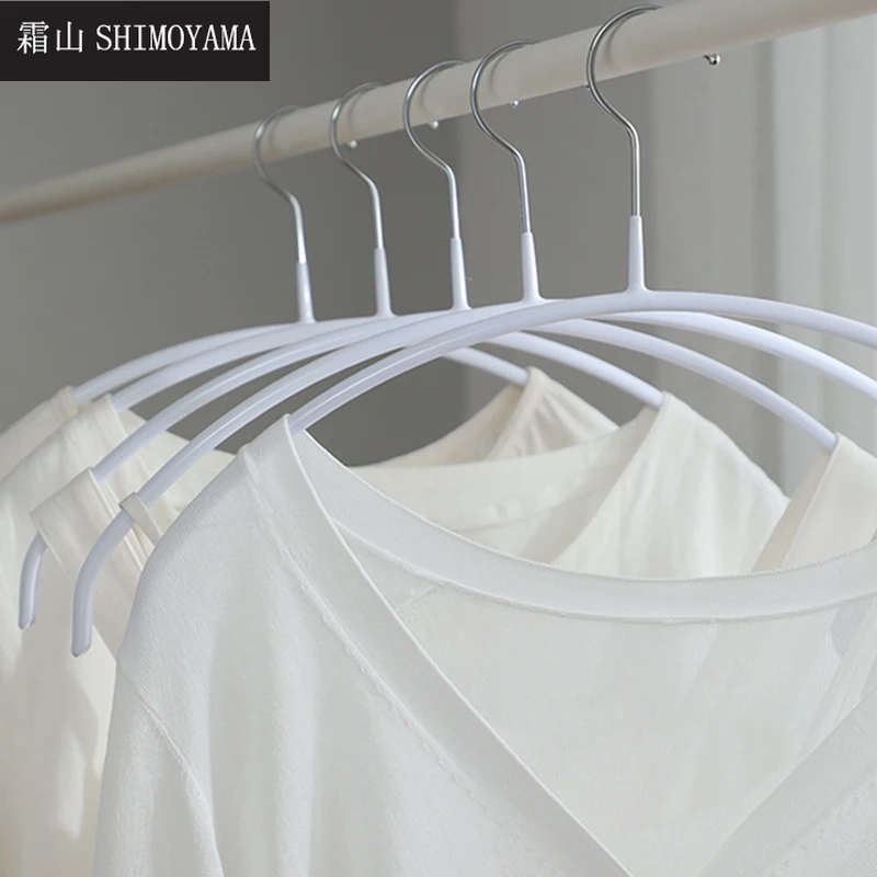 

SHIMOYAMA 5 шт. вешалка для сушки одежды Hange Нескользящая Бытовая стальная вешалка для дисплея ветрозащитный нескользящий органайзер для детско...