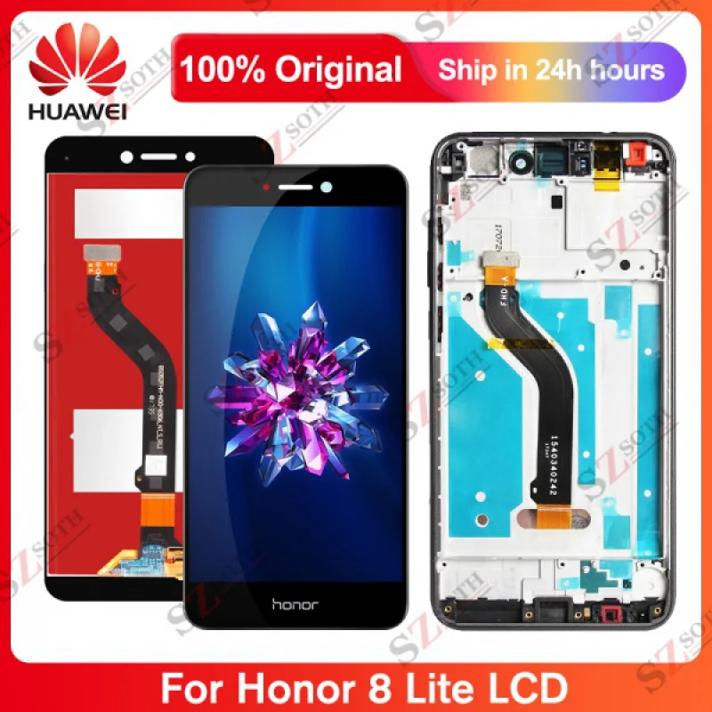 

5.2'' Display Screen For Huawei Honor 8 Lite LCD Display Touch Screen With Frame Replacement For Honor 8 Lite PRA-TL10 -