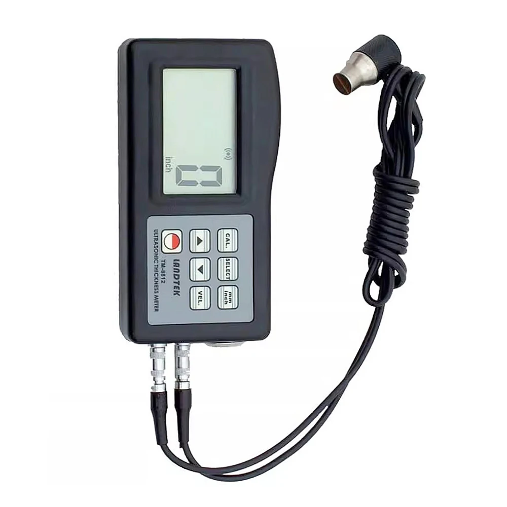 

Ultrasonic Thickness Gauge TM-8812 range 1.2mm ~ 200mm pipe steel plate aluminum glass plastic metal digital thickness gauge