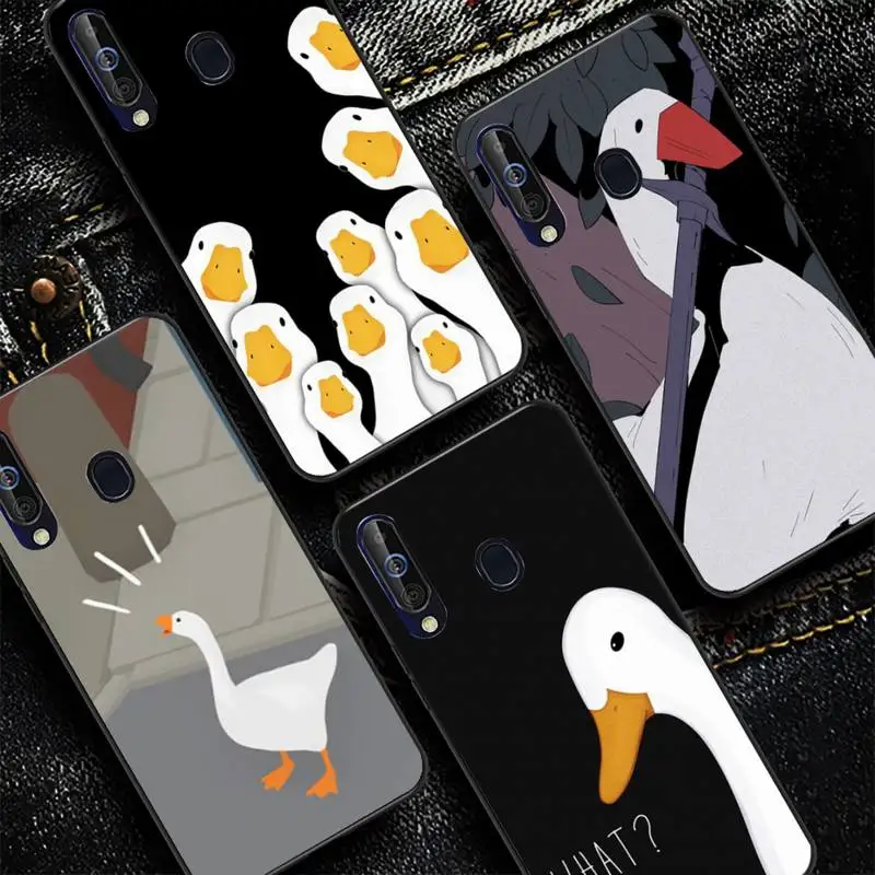 

Untitled Goose Game Phone Case for Samsung A 51 30s 71 21s 10 70 31 52 12 30 40 32 11 20e 20s 01 02s 72 cover