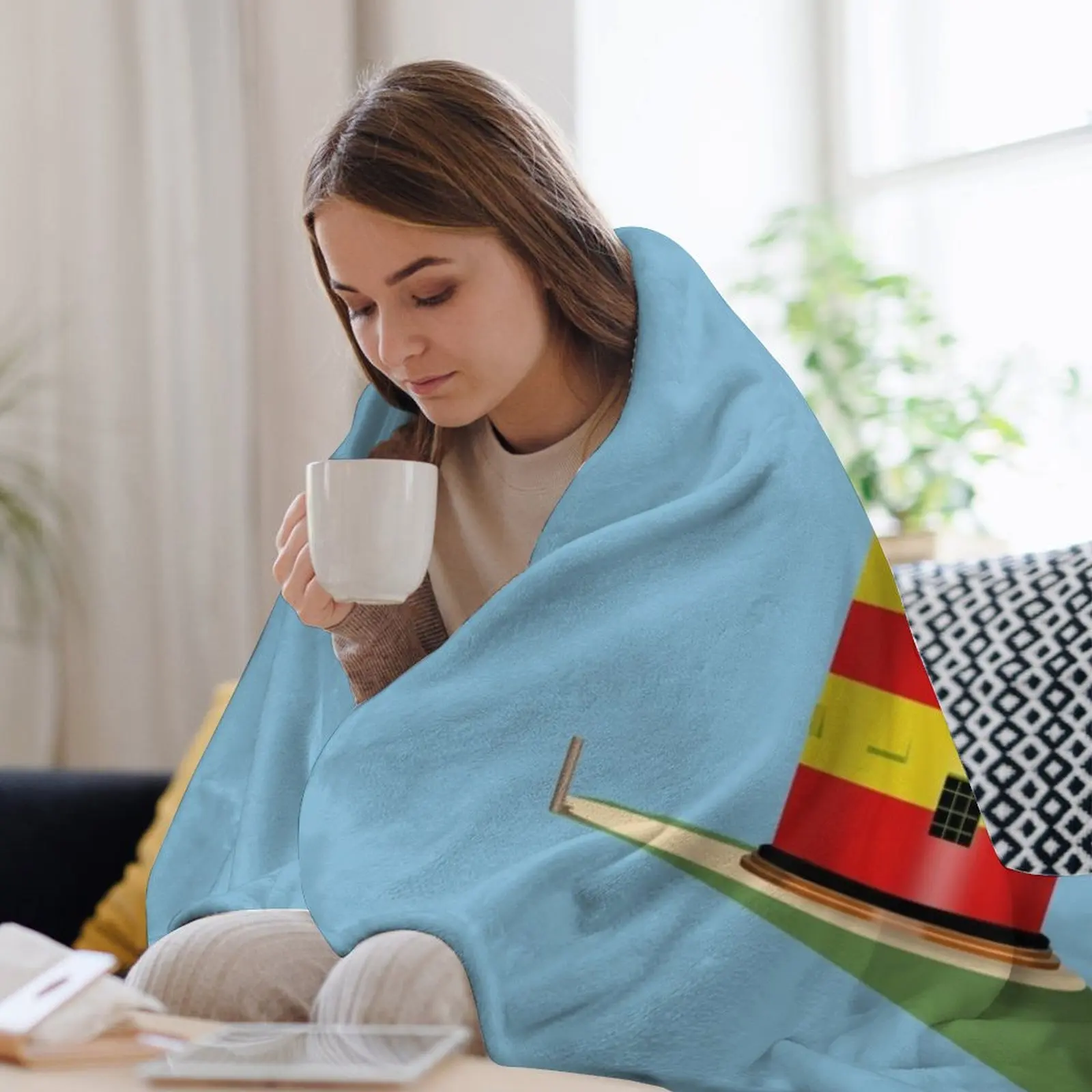 Плед Pilsum Lighthouse Pilsumer Leuchtturm Германия