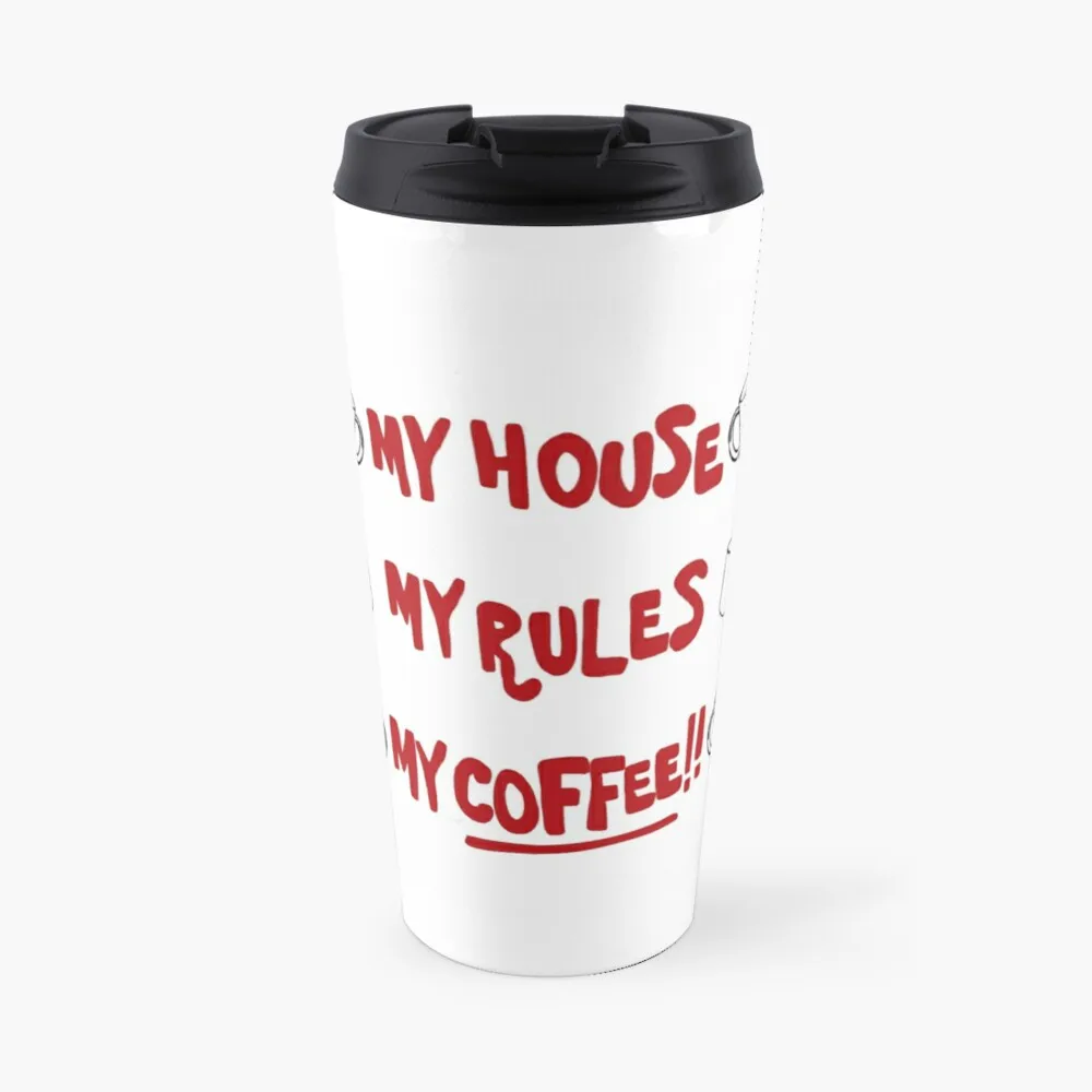 Ножи из коллекции my house rules coffee mug дорожная кофейная кружка арабские кофейные