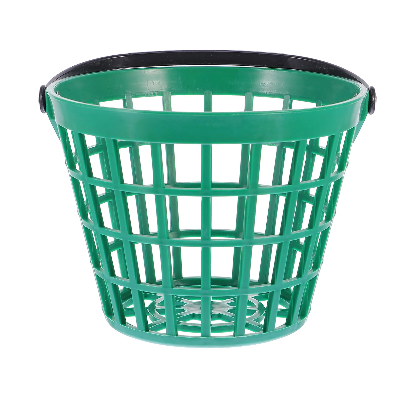 

1pc Basket Nylon Storage Bucket Plastic Outdoor Balls Bucket