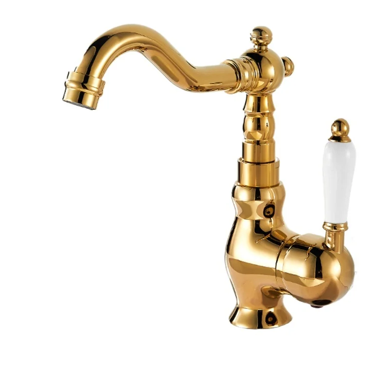 Французский винтажный смеситель высококачественная керамическая ручка корпус