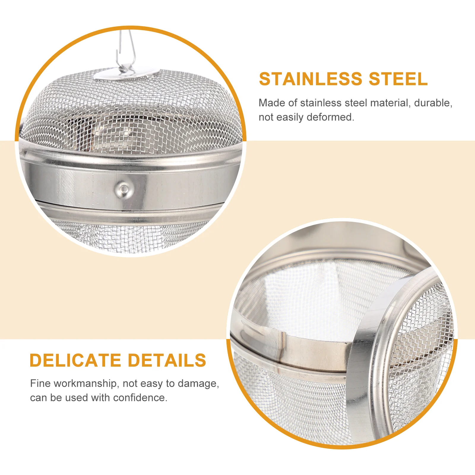 2 шт. шарики для приправ ювелирные изделия пароочиститель корзина аксессуаров