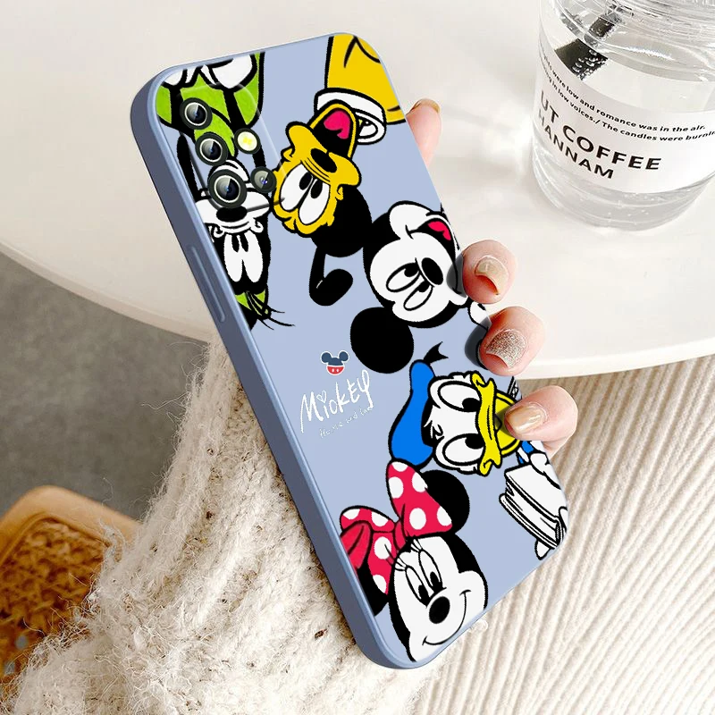 

Disney Minnie Cute Phone Case For Samsung Galaxy A14 A13 A12 A31 A91 A81 A71 A51 A11 Core Lite Liquid Rope Cover