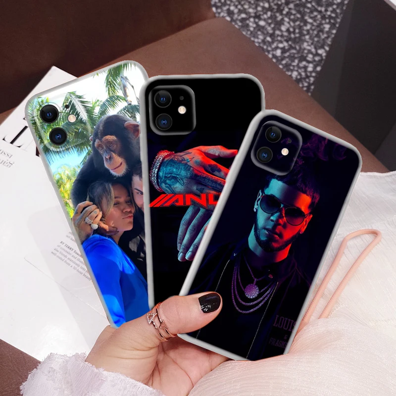 UI047 Мягкий чехол Anuel Aa Ozuna для Moto G4 Plus G41 G5 G50 G51 G5S G6 Play G60 G7 Power G71 G9