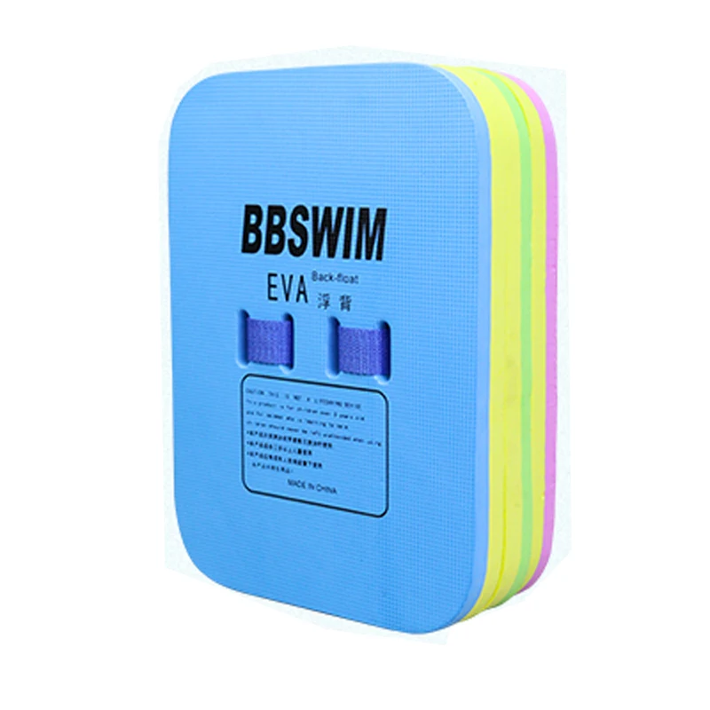 

Back Float Safety Swim Trainer with Adjustable 3 Layers Split EVA Kickboard Swim Belt for Adult & Child, Random Color, L