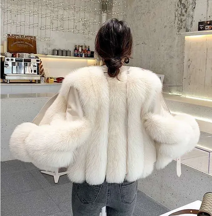 Fur Coat Women Winter Coat for Women Coats Jacket Women Winter Jacket Women 2022 Loose Faux Fur Coat Korean Fur Jacket for Women