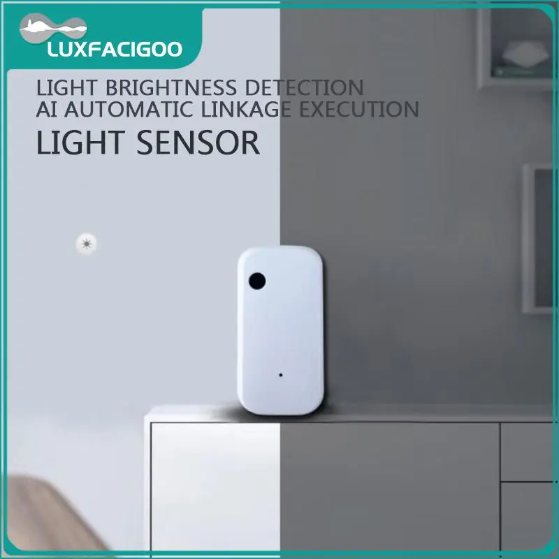 

Tuya Light Sensor Zigbee Hub Is Required Wifi Brightness Sensor Zigbee Smart Illuminance Sensor Smart Home