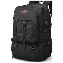 50L 80L Large Travel Backpack Men Outdoor Sports Waterproof Man Storage Backpacks Casual Separate Shoe Compartment Business Bag
