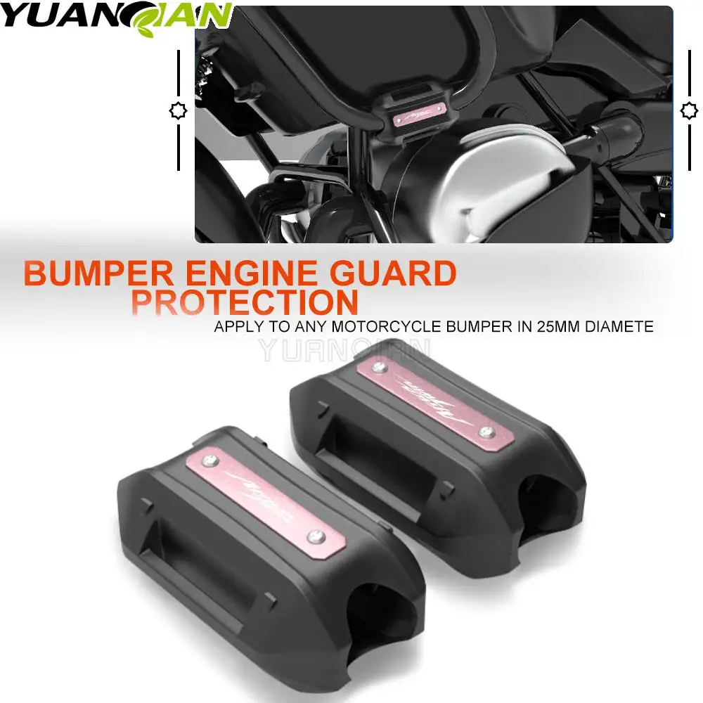 

Motorcycle Engine Crash bar Protection bluemper Decorative Guared Block For HONDA CRF1000L AFRICATWIN CRF1100/L CRF 1000/L XRV