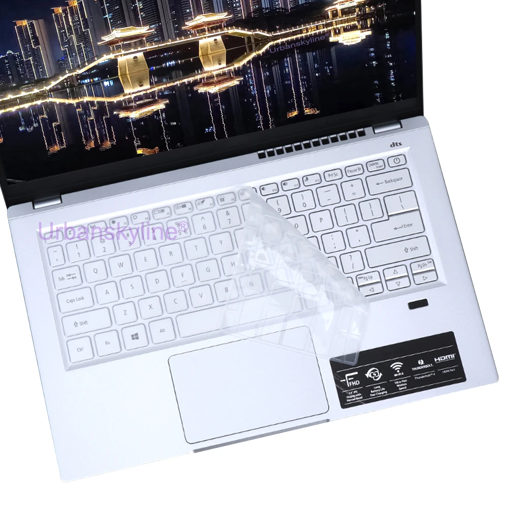 Фото Чехол для клавиатуры для Acer Swift 5 7 1 3 Pro 13 14 SF14 SF313 SF713 SF314 SF514 SF714 SFG14 SFX14 S40, силиконовый защитный чехол №4