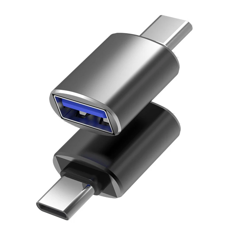 

Алюминиевый адаптер RYRA с USB Type C «папа» на USB 3,0 «Мама», OTG-кабель, конвертер, портативный адаптер Type C для MacBook Air и Smartphon