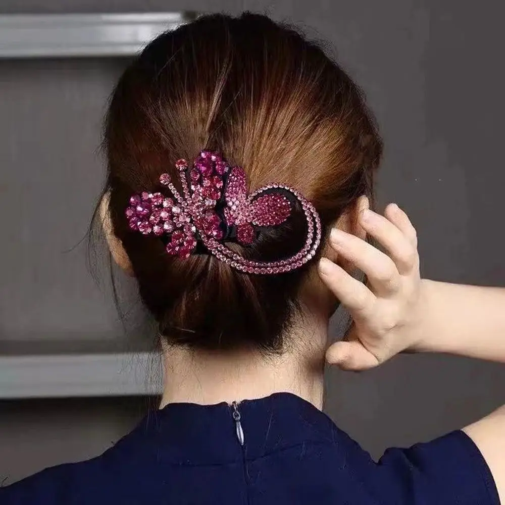 

Женская заколка для волос в виде бабочки